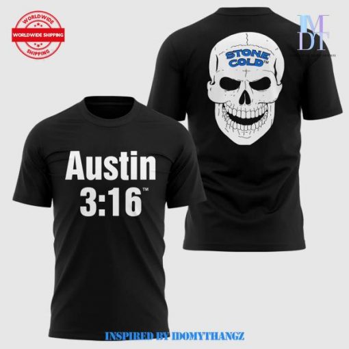 Steve Austin Stone Cold 316 Skull Shirt