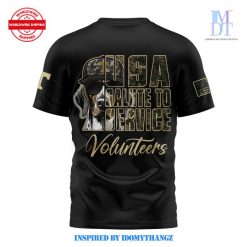 Tennessee Salute To Service New Special Edition 2024 Black T-Shirt