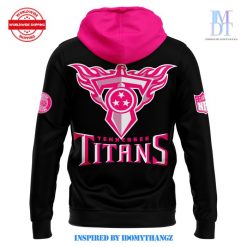 Tennessee Titans 2024 NFL Breast Cancer Club Pullover Hoodie