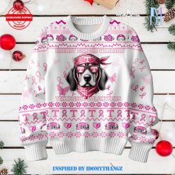 Tennessee Volunteers Breast Cancer Warrior Ugly Sweater