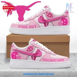 Texas Longhorns Pink Out Cancer Air Force 1