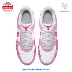 Texas Longhorns Pink Out Cancer Air Force 1