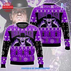 The Undertaker WWE Ugly Christmas Sweater