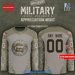 Toledo Walleye Military Appreciation Night 2024 Hockey Jersey