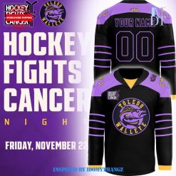 Toledo Walleye x Hockey Fights Cancer Night 2024 Hockey Jersey