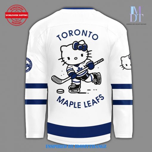 Toronto Maple Leafs x Hello Kitty 50th Anniversary Exclusive Hockey Jersey