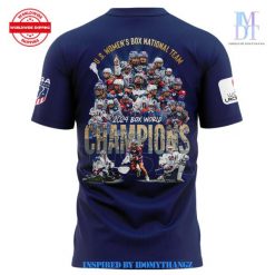 US Women's Box National Team World Champions 2024 Shirt