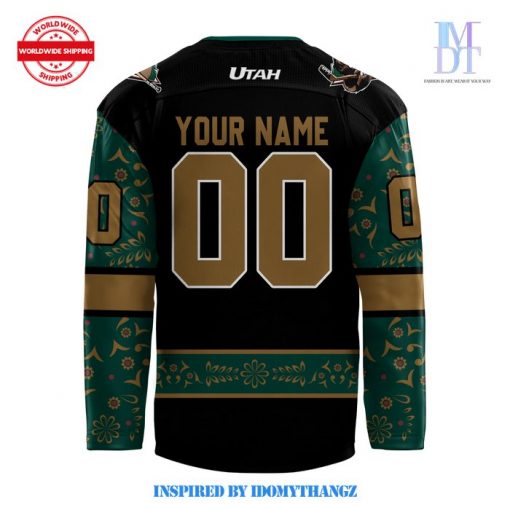 Utah Grizzlies Dia de los Muertos Night 2024 Limited Jersey