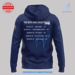 Vancouver Canucks 1000 Games Played Tyler Myers Hoodie