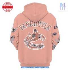 Vancouver Canucks Hockey Team Paisley Hoodie