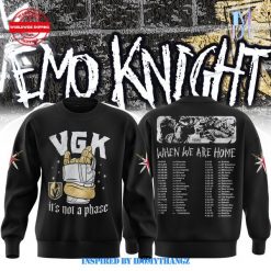 Vegas Golden Knights When We Are Home Black Sweatshirt