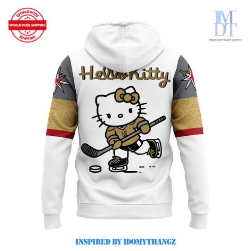 Vegas Golden Knights X Hello Kitty 2024 Limited Edition Hoodie