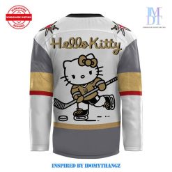 Vegas Golden Knights x Hello Kitty 2024 White Jersey