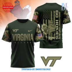 Virginia Tech Go Hokies 2024 Camo Shirt