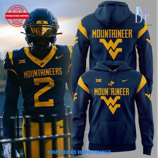 West Virginia Football New Special Navy Hoodie