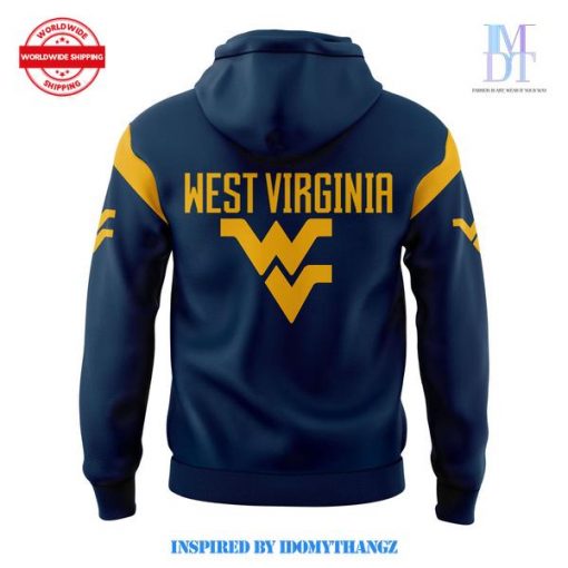 West Virginia Football New Special Navy Hoodie