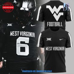 West Virginia Football Nike Black Game T-Shirt