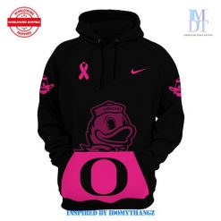 Womens Nike Black Oregon Football 2024 NFL Crucial Catch Club Pullover Hoodie