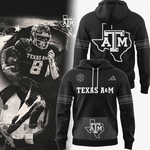 Limited Edition Texas Aggies Dark Mode 2024 Hoodie