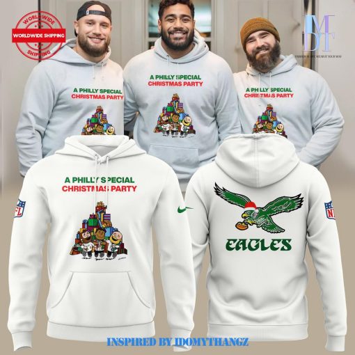 A Philly Special Christmas Party 2024 Philadelphia Eagles Hoodie