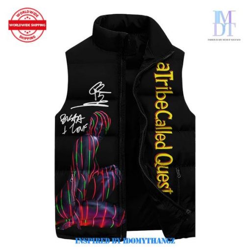 A Tribe Called Quest Beats Rhymes And Life Sleeveless Puffer Jacket