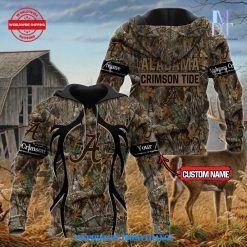 Alabama Crimson Tide Hunting Hoodie Zip Hoodie