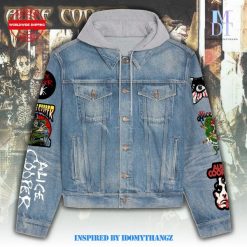 Alice Cooper Freaks On Parade Denim Hood Jacket