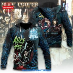 Alice Cooper Too Close For Comfort Hoodie