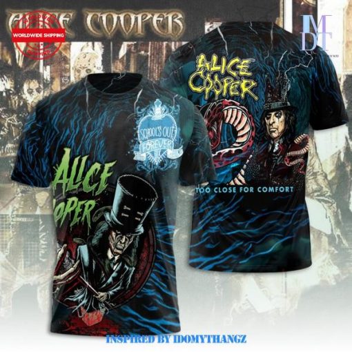 Alice Cooper Too Close For Comfort Shirt