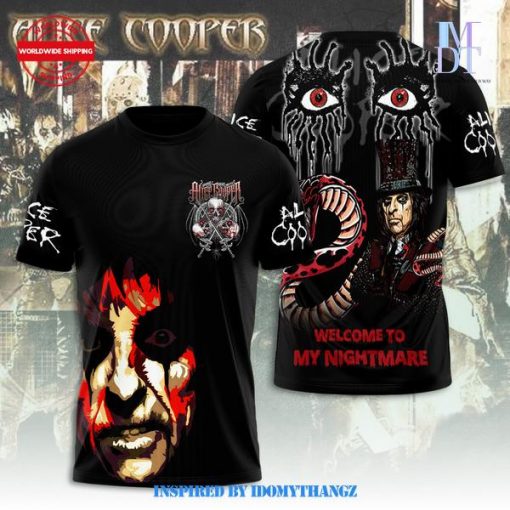 Alice Cooper Welcome To My Nightmare Shirt