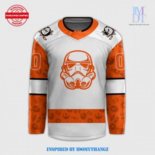 Anaheim Ducks x Star Wars Night Personalized Jersey