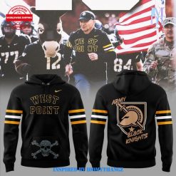 Army Black Knights Coach Jeff Monken 750 Winning West Point Hoodie