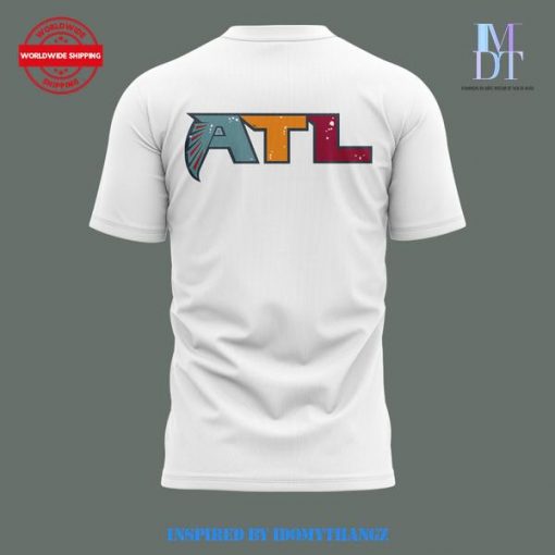 Atlanta Falcons x TBCK Awareness White Shirt