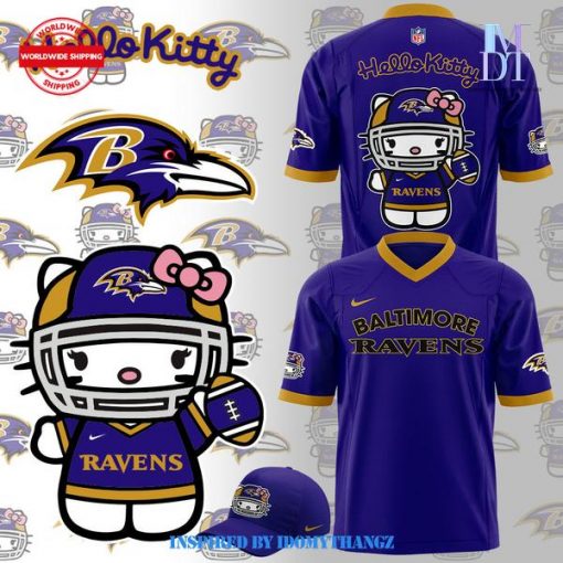 Baltimore Ravens x Hello Kitty Football Jersey