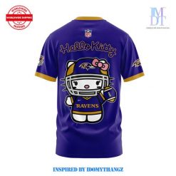 Baltimore Ravens x Hello Kitty Shirt