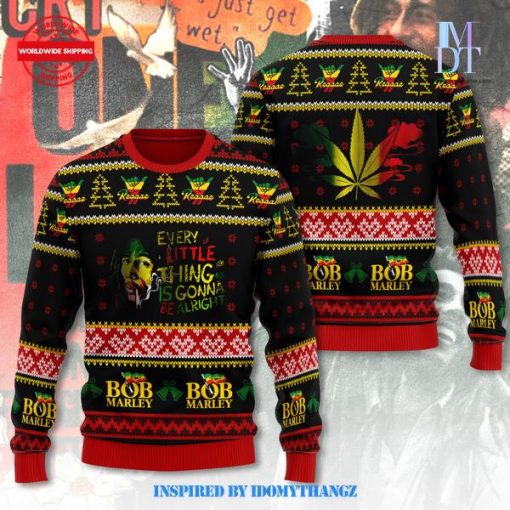 Bob Marley Every Little Thing Is Gonna Be Alright Sweater