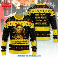 Bob Marley Love The Life You Live Sweater