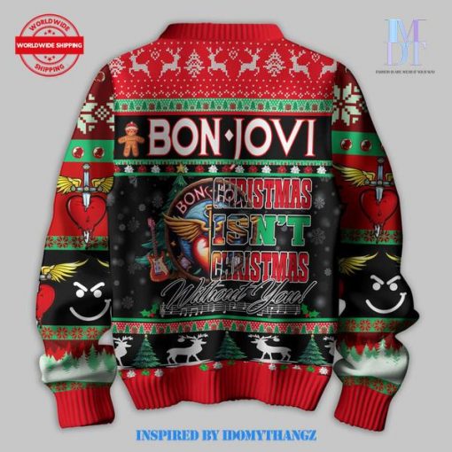 Bon Jovi Christmas Isn’t Christmas Sweater