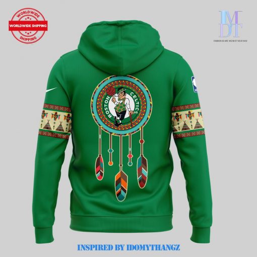 Boston Celtics 2024 Native American Heritage Month Limited Edition Hoodie