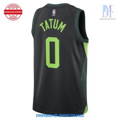 Boston Celtics 20242025 Fast Break Player Black Jersey