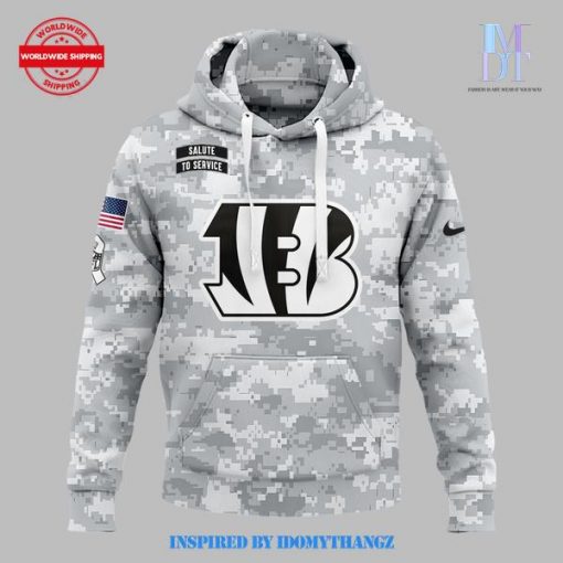 Cincinnati Bengals Salute to Service Hoodie