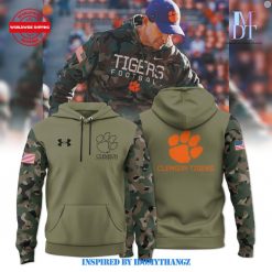 Clemson Tiger Football Military Appreciation Limited Edition Hoodie