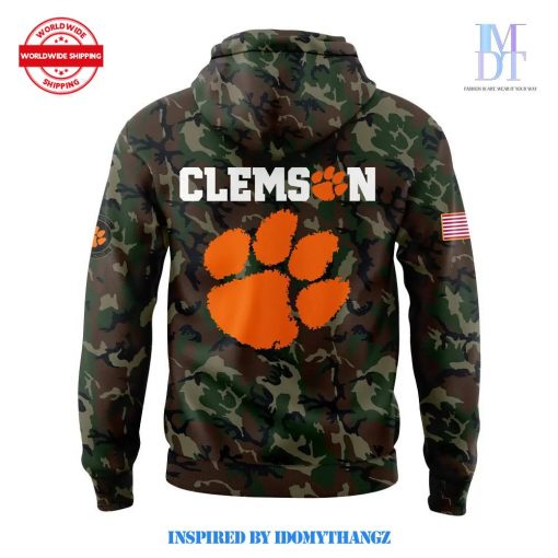 Coach Dabo Swinney Clemson Tigers Limited Edition Camo Hoodie