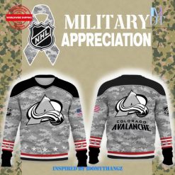 Colorado Avalanche 2024 National Military Appreciation Sweatshirt