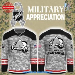 Colorado Avalanche Military Appreciation 2024 Hockey Jersey