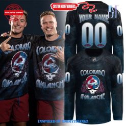 Colorado Avalanche x Grateful Dead Night 2024 Jersey