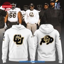 Colorado Buffaloes Coach Prime White Hoodie