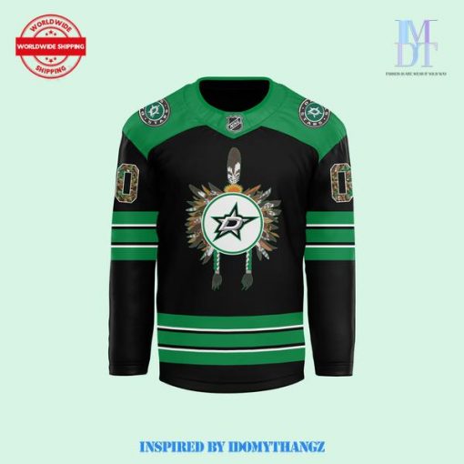 Dallas Stars Native American Heritage Month Jersey