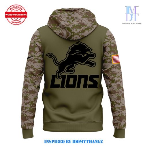 Detroit Lions 2024 NFL x Jeep Camo Limited Edition Unisex Hoodie