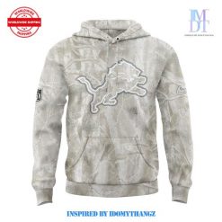 Detroit Lions And Fitch Camo Hoodie